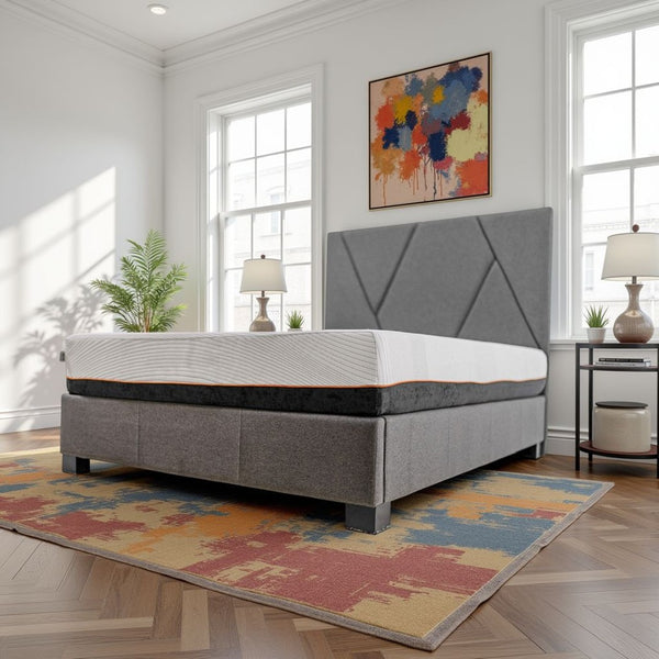 English Elm Regen Queen Copper Infused Memory Foam Mattress for Cool Deep Sleep Support B210P286857