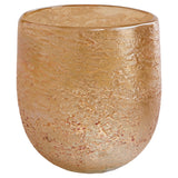 Golden Taffy Vase Light Gold 11841 Cyan Design