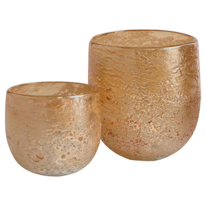 Golden Taffy Vase Light Gold 11842 Cyan Design