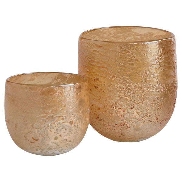 Golden Taffy Vase Light Gold 11842 Cyan Design