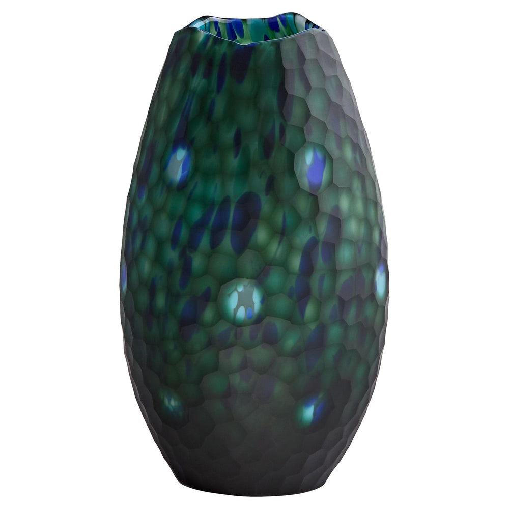 Mykonos Vase Blue | Green 11843 Cyan Design
