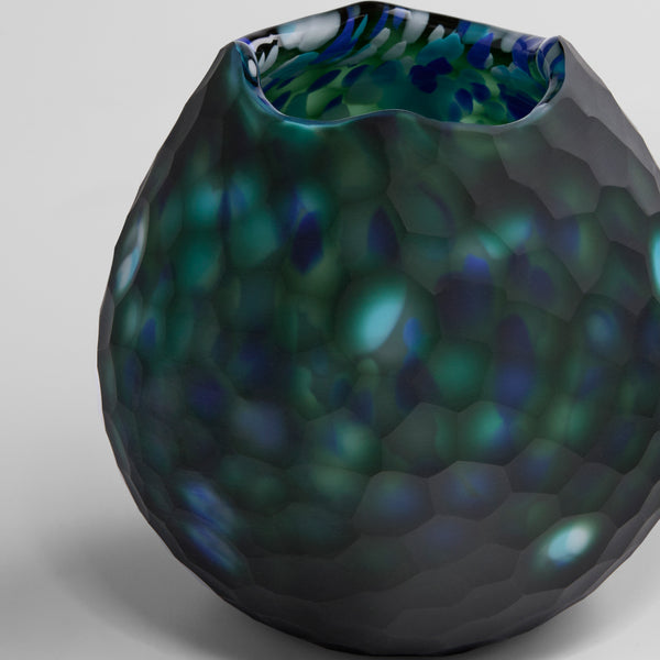 Mykonos Vase Blue | Green 11844 Cyan Design