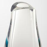 Tidepool Vase Clear | Blue 11846 Cyan Design