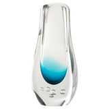 Tidepool Vase Clear | Blue 11847 Cyan Design