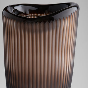 Cacao Vase Brown 11851 Cyan Design