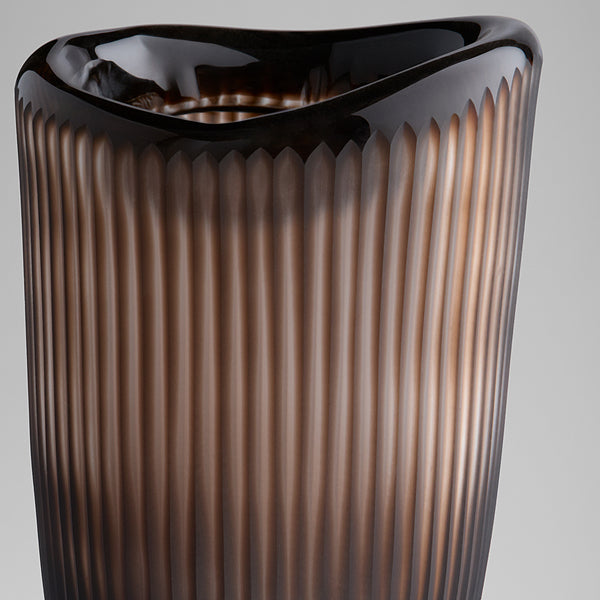 Cacao Vase Brown 11851 Cyan Design