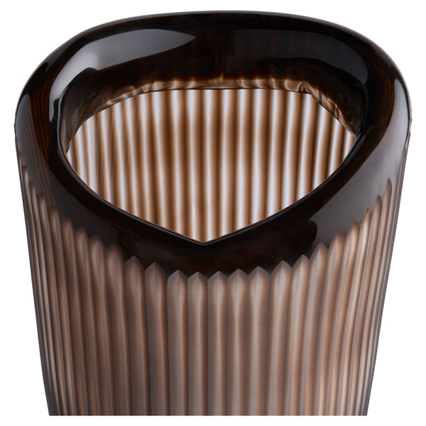 Cacao Vase Brown 11851 Cyan Design
