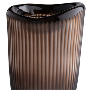 Cacao Vase Brown 11851 Cyan Design