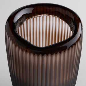 Cacao Vase Brown 11852 Cyan Design