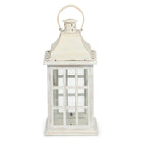 Christopher Knight Home® - Noble House - Hooven Coastal Handcrafted Small Mango Wood Decorative Lantern