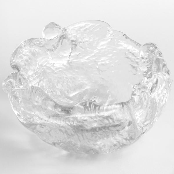 Molten Bowl Clear 11858 Cyan Design