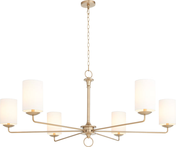 Ginevra Chandelier Aged Brass 11859 Cyan Design