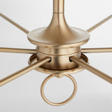 Ginevra Chandelier Aged Brass 11859 Cyan Design