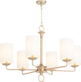 Ginevra Chandelier Aged Brass 11860 Cyan Design