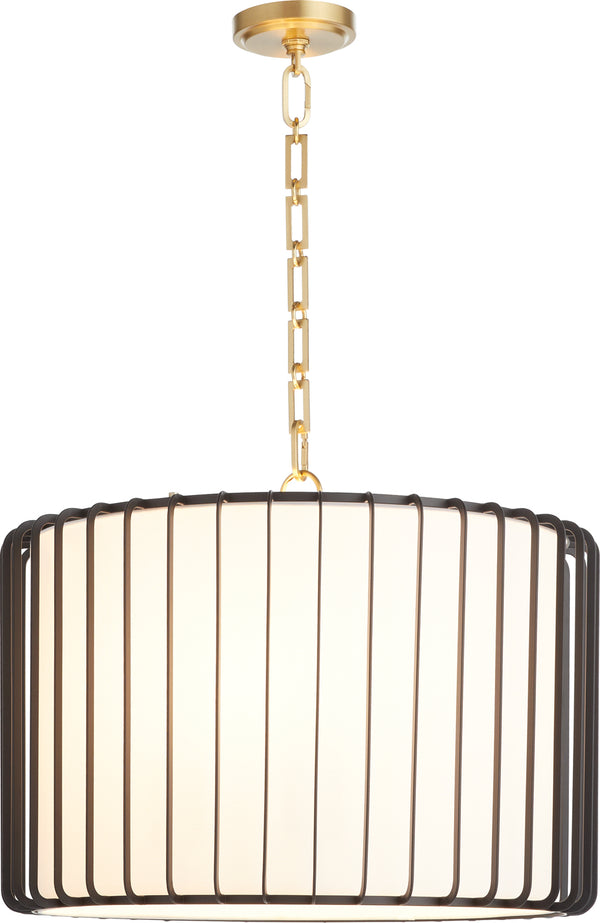 Tuxedo Pendant Black 11863 Cyan Design