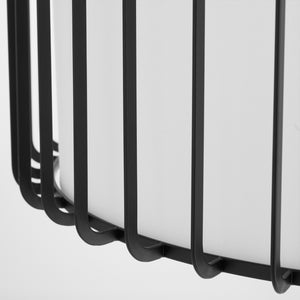 Tuxedo Pendant Black 11863 Cyan Design