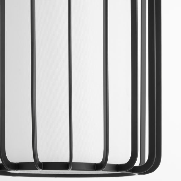 Tuxedo Pendant Black 11864 Cyan Design