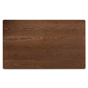 Baxton Studio Baxton Saxton Mid-Century Walnut Dining Table - Stylish, Durable, Seats 6, Perfect for Modern Spaces RDT347-Walnut-DT