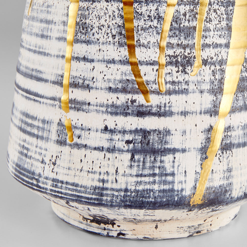 Athenian Planter Beige | Black 11874 Cyan Design