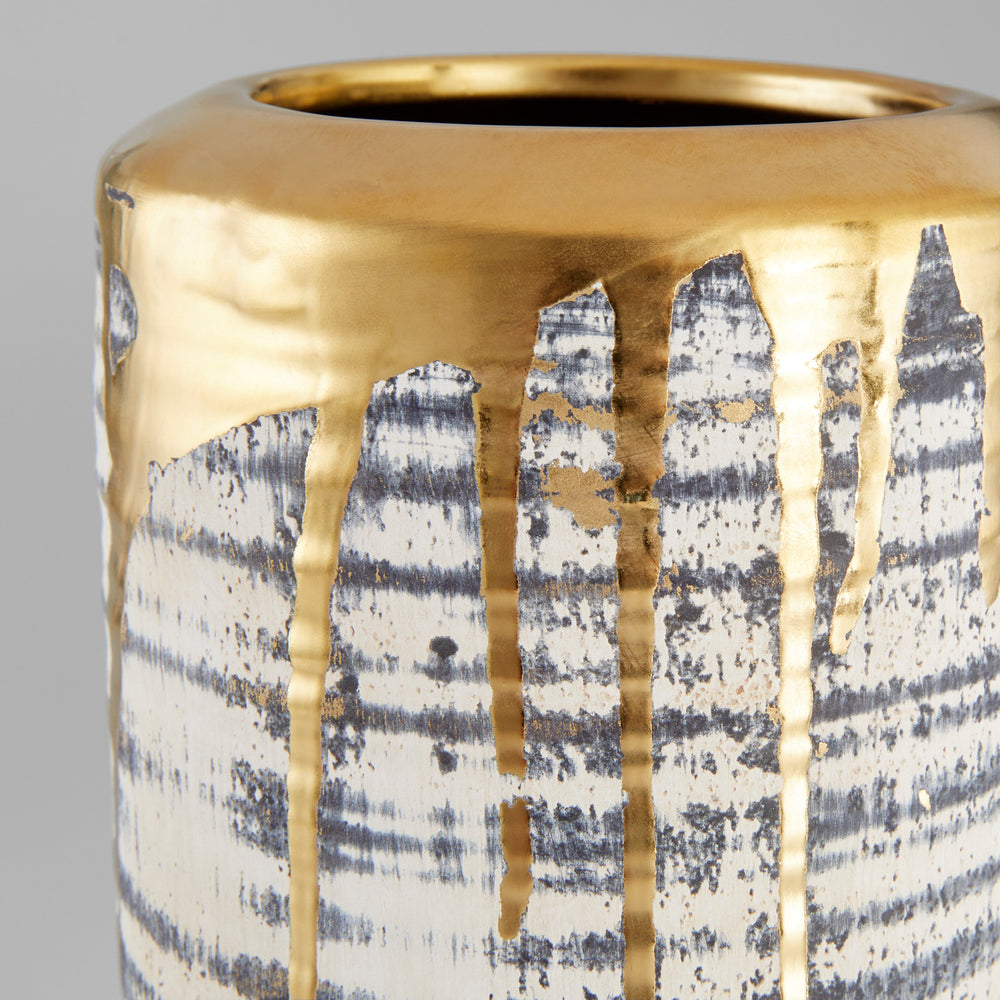 Athenian Vase Beige | Black 11876 Cyan Design