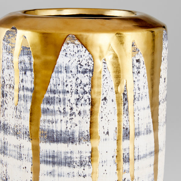 Athenian Vase Beige | Black 11877 Cyan Design