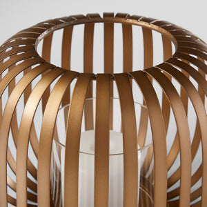 Liny Hurricane Candleholder Gold 11884 Cyan Design