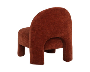 Sunpan MYRTLE Lounge Chair in Opera Spice - Plush Comfort, Modern Design for Stylish Living Spaces & Lounges 112364