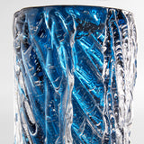 Thorough Vase Blue 11897 Cyan Design