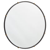 Klipp Round Mirror Black 11898 Cyan Design