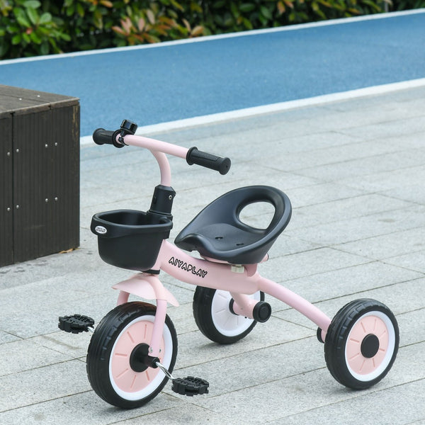 English Elm Aosom 6v Electric Toddler Atv Quad Ride on with Non-slip Grip and Durable Tires Pink W2225P217782