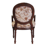 Comfort Pointe Belmont Oval Back Chair Cherry Finish