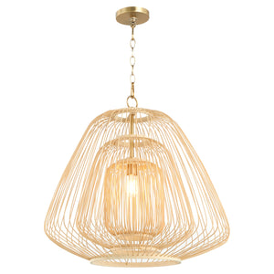 Terrae Pendant Aged Brass 11904 Cyan Design