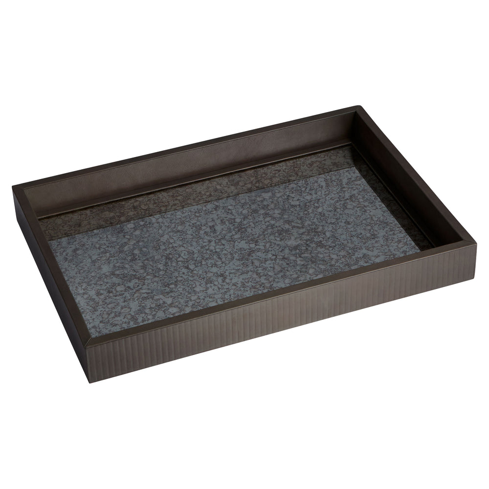 Mayfair Tray  Smoked Gray 11908 Cyan Design