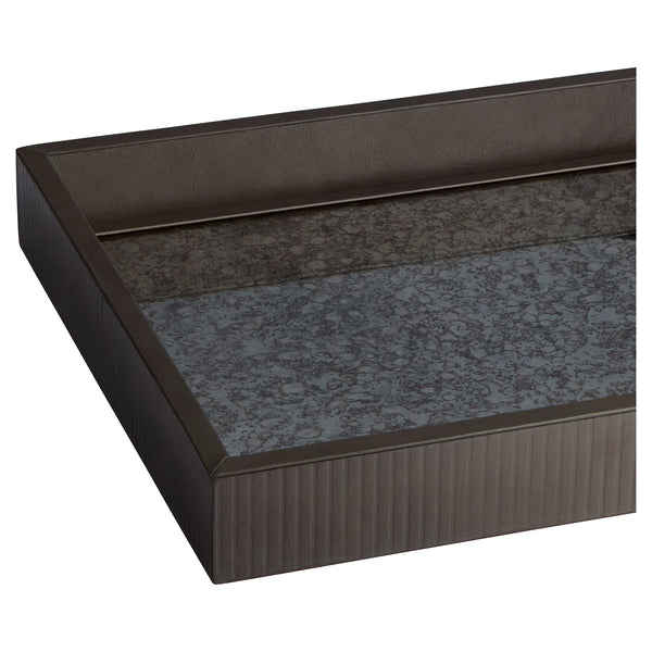 Mayfair Tray  Smoked Gray 11908 Cyan Design