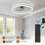 English Elm Ceiling Fan With Lights Dimmable Led