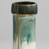 Folded Vase Cascade Sage 11915 Cyan Design