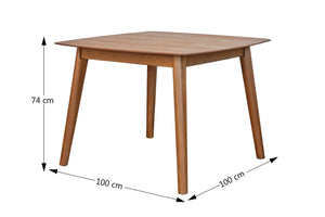 IDEAZ Modern Small Dining Table Walnut 1191UFD