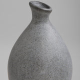 Calabaza Vase Semi Matte Stone Grey 11920 Cyan Design