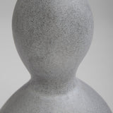 Calabaza Vase Semi Matte Stone Grey 11920 Cyan Design