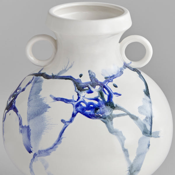 Nola Vase White | Cobalt blue | Black 11925 Cyan Design
