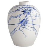 Neos Vase White | Cobalt blue | Black 11928 Cyan Design