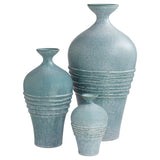 Ribbon Vase Moonstone 11931 Cyan Design