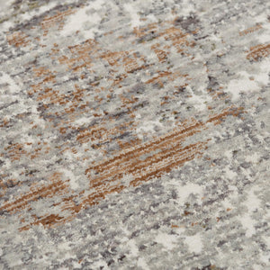 Alora Decor Antonela Eco-Friendly Gray Abstract Rug With Hand-Sheared Pile And Soft Hand-Washed Finish For Style And Durability 5'2" x 7'9" 11911974033375279