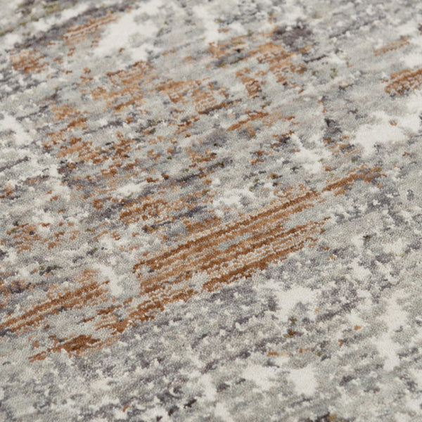 Alora Decor Antonela Eco-Friendly Gray Abstract Rug With Hand-Sheared Pile And Soft Hand-Washed Finish For Style And Durability 5'2" x 7'9" 11911974033375279