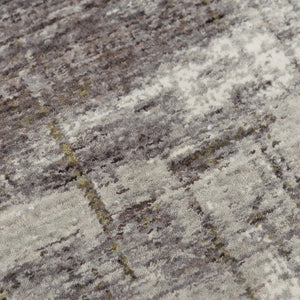 Alora Decor Antonela Modern Gray Abstract Rug — Sustainable 100% Recycled Polyester, Hand-Sheared Luxury Finish 10' x 13' 11911974800330113
