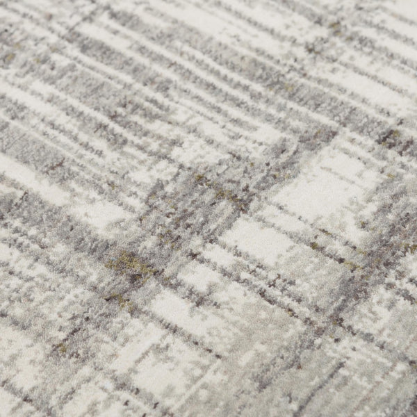 Alora Decor Antonela Modern Gray Abstract Rug — Sustainable 100% Recycled Polyester, Hand-Sheared Luxury Finish 10' x 13' 11911974800330113