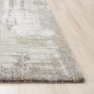 Alora Decor Antonela Modern Gray Abstract Rug — Sustainable 100% Recycled Polyester, Hand-Sheared Luxury Finish 10' x 13' 11911974800330113