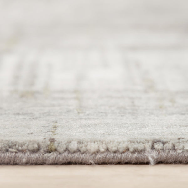 Alora Decor Antonela Runner Rug 2'6"X8' Modern-Transitional Abstract In Beige Ivory Blue, 100% Recycled Polyester Soft Finish 11911974800332608