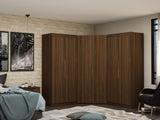 Manhattan Comfort Mulberry Contemporary - Modern Wardrobe/ Armoire/ Closet Brown 119GMC5