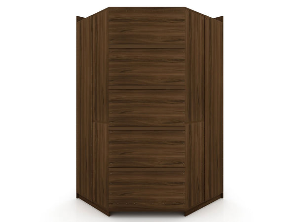 Manhattan Comfort Mulberry Contemporary - Modern Wardrobe/ Armoire/ Closet Brown 119GMC5